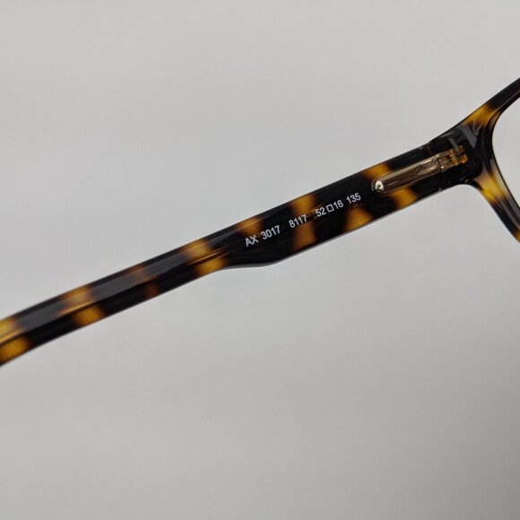 🕶️ Armani Exchange AX3017 8117 Butterfly Eyeglasses 52/16-135 / JLE501🕶️ - Picture 6 of 8